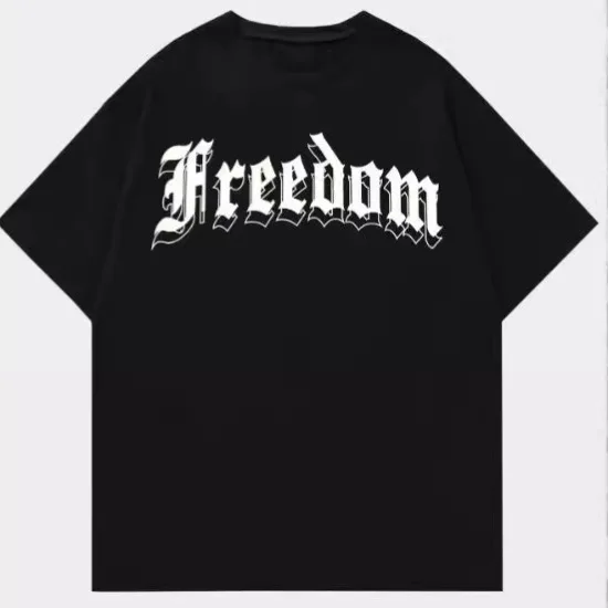 Neue Streetwear y2k T-Shirt Mann Harajuku Hip Hop Grafik übergroße Baumwolle Rundhals-T-Shirt neue Gothic Kurzarm T-Shirts