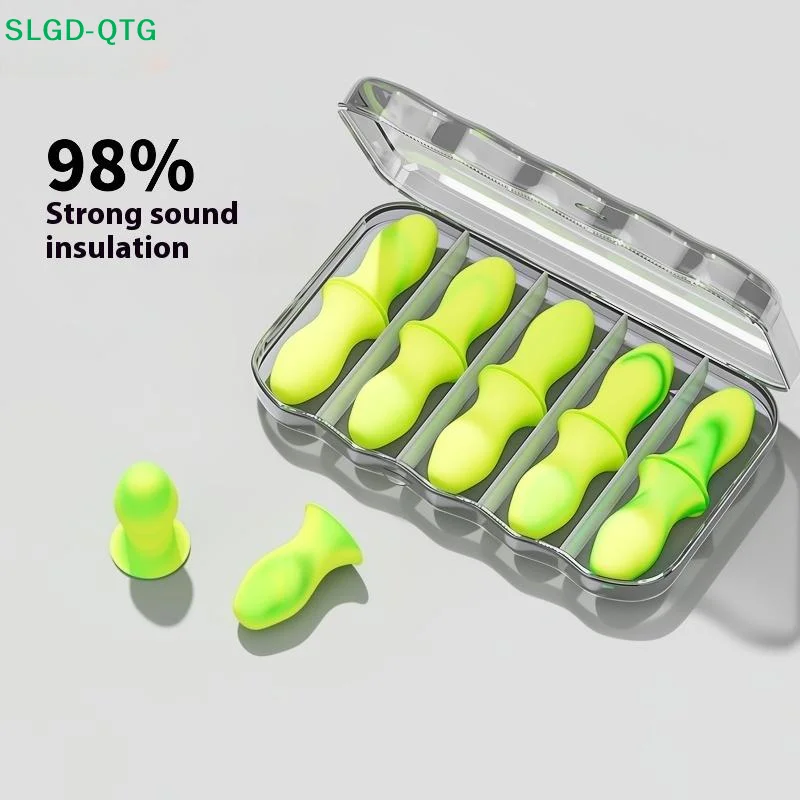 

New sale 1/3/5 Boxes Anti-Noise Sleeping Aid Ear Care Reusable Sleep Ear Plugs Noise Reduction Sound Insulation Earplugs