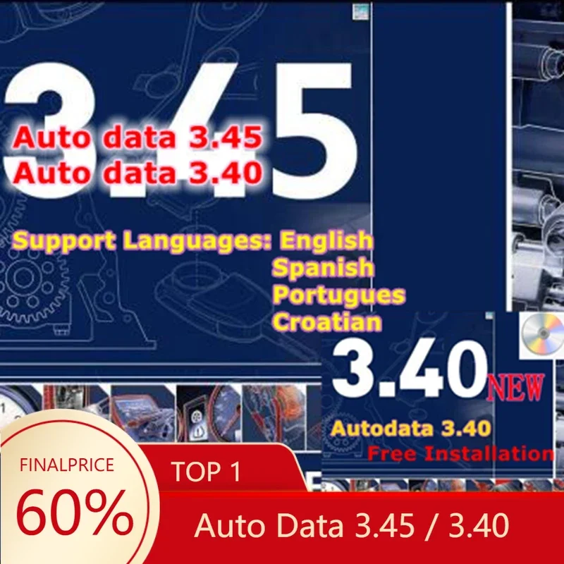 2025 Hot Autodata 3.45 3.40 Auto Car Repair Diagnosis Software Wiring Diagrams Data Automotive Repair Equipment Diagnostic Tool