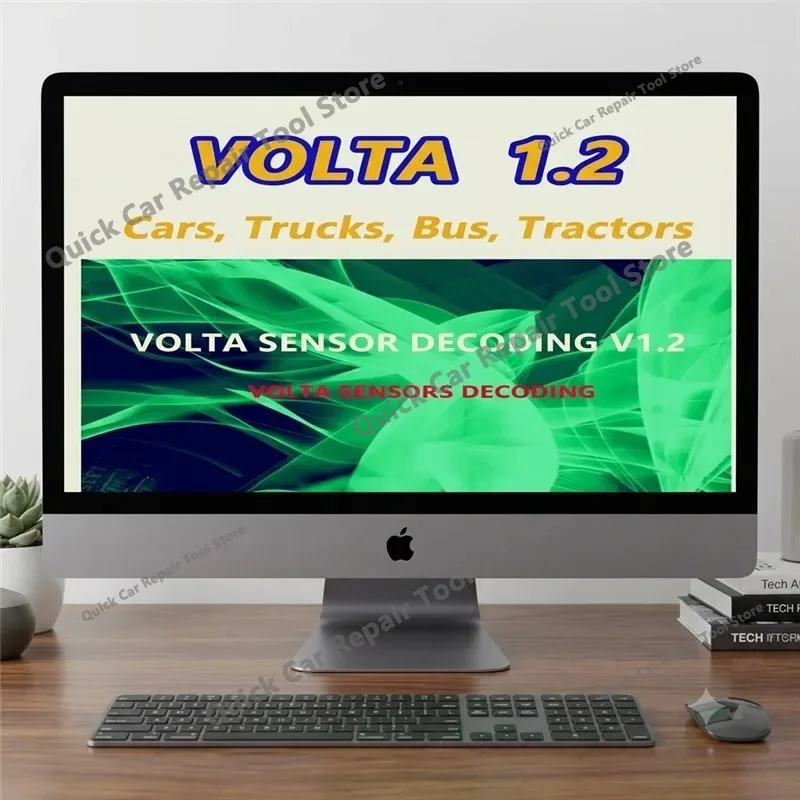 2026 hot sell  Car Repair software Diagnostic Tools VOLTA SENSOR DECODING V1.2 for Car Truck Bus Tractor Gift Brake Fluid Tester
