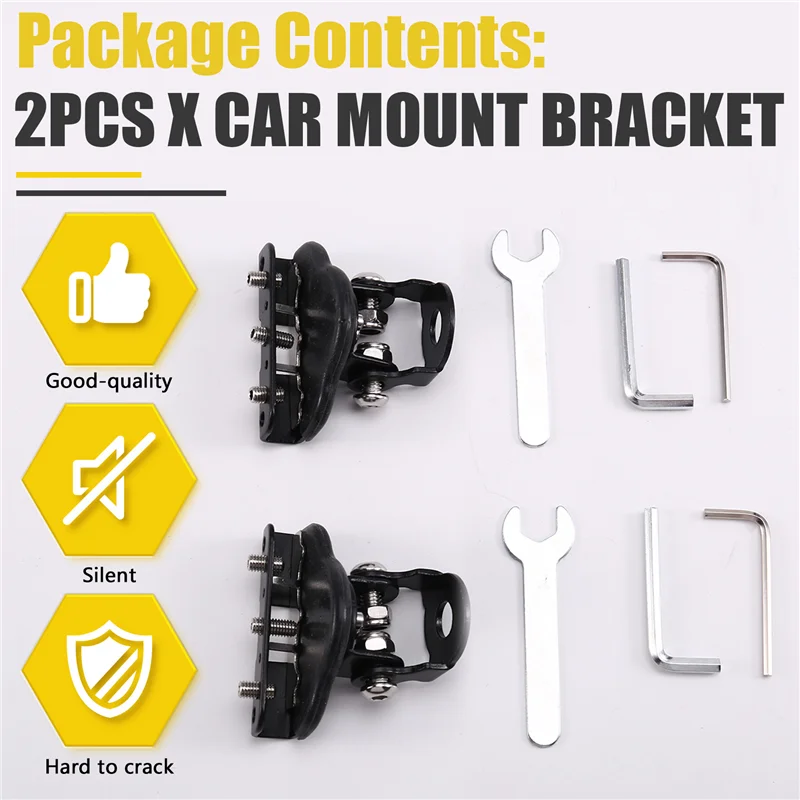 Off-Road Auto Accessories LED Light Bar Mounting For Car Headlight Holder Clamp Spotlight Stand Bar Bracket Flood Lights