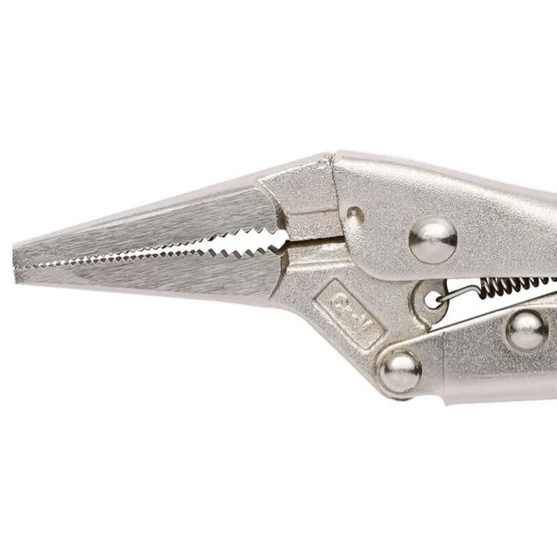 Stanley 84-305-23 Locking Pliers With Hard Pointed Jaws For Quick Release and Clamping of Fixed Pliers 9 inches