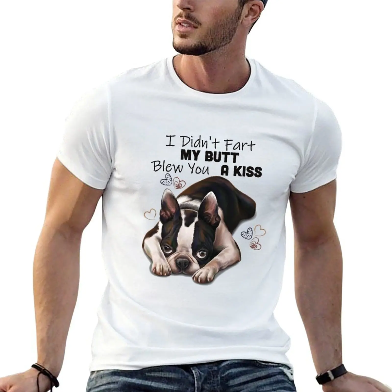 Boston terrier gifts Boston shirts puppy dog breed art T-Shirt g man t shirts for men essential t shirt T-Shirt