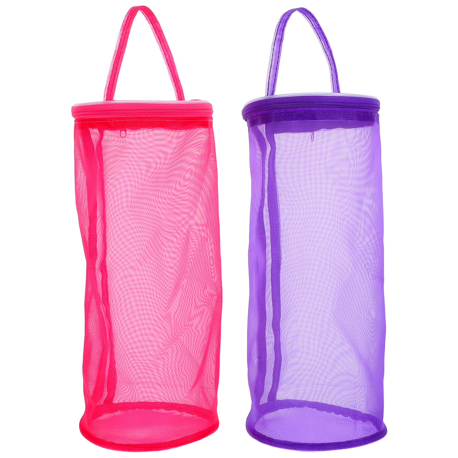 

2 PCS Yarn Bag Portable Knitting for Storage Bra Crochet Holder Nylon Organizer