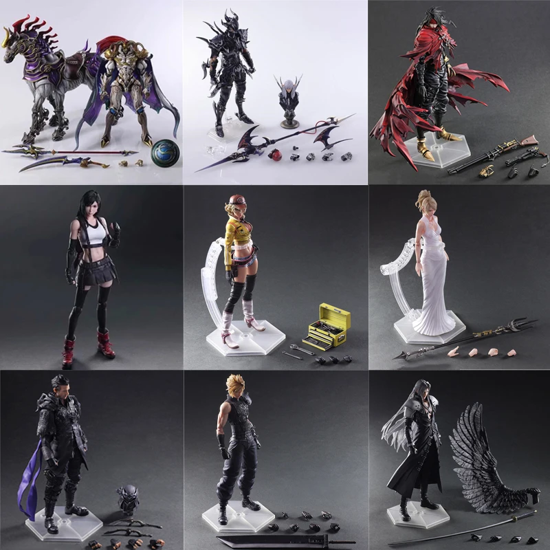 

final fantasy action figure 27cm Game peripheral model PVC Material Collection Statues esktop accessories toys