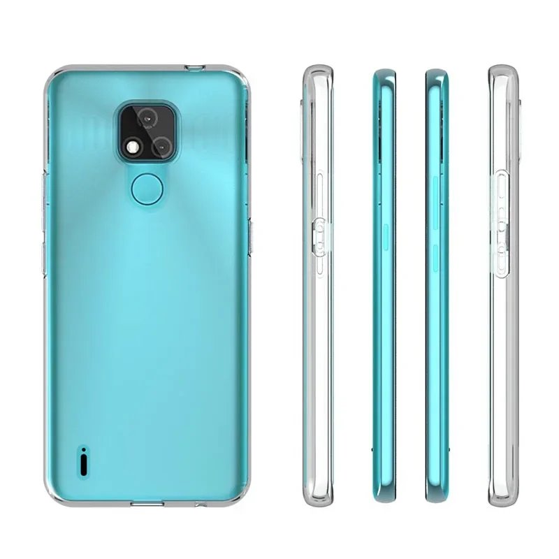 For Motorola Moto E7 Plus E7+ Phone Case for Moto E7 E7i Power Soft TPU Cover Phone Shell Silicon Coque Transparent Clear Case
