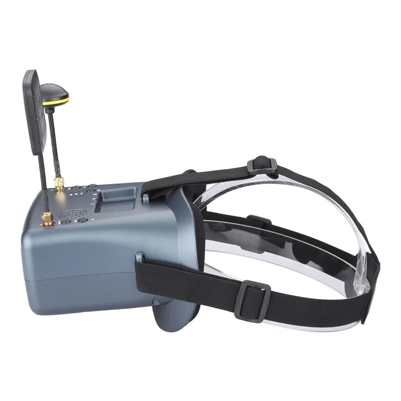 Receptor de vídeo M16K com bateria DVR 3.7V/2000Mah 4,3 polegadas HD LCD 16: 9 para drone de corrida Bwhoop Drone