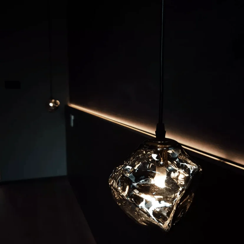 Nordic lód żyrandol popularna szklana lampka nocna kryty salon jadalnia Droplight Bar Cafe kuchnia kreatywna lampa wisząca nowość