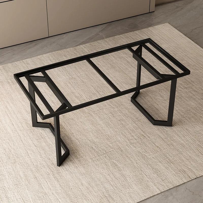 Embedded tile table leg brackets slate table leg table stand lacquered
