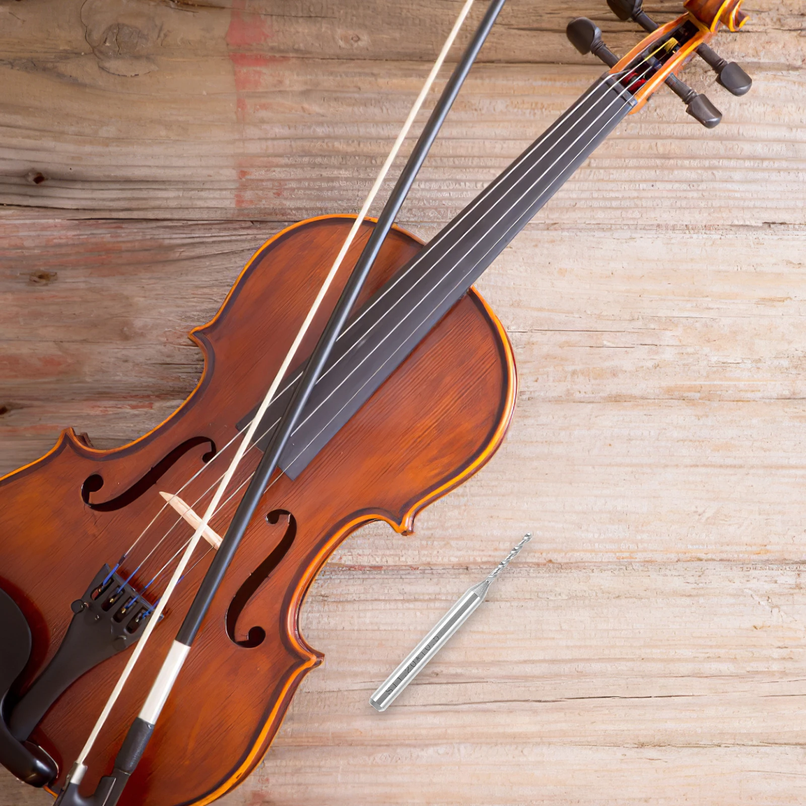 

Violin Drill Bit Electric Purfling Groove Milling Luthier Tool Chin Rest Bracket Alloy Professional Violin Making
