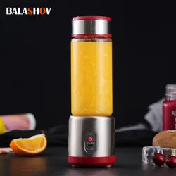 Multifunction Juicers Portable Electric Blender USB Rechargeable Electric Mixer Fruit Orange Milkshake Juice Maker Machine 450M