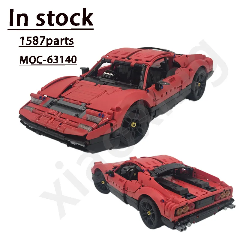 

Classic Supercar 42125 Compatible with MOC-63140 New Sports Car 1587 Parts Building Blocks Model Adult Kids Birthday Toy Gift