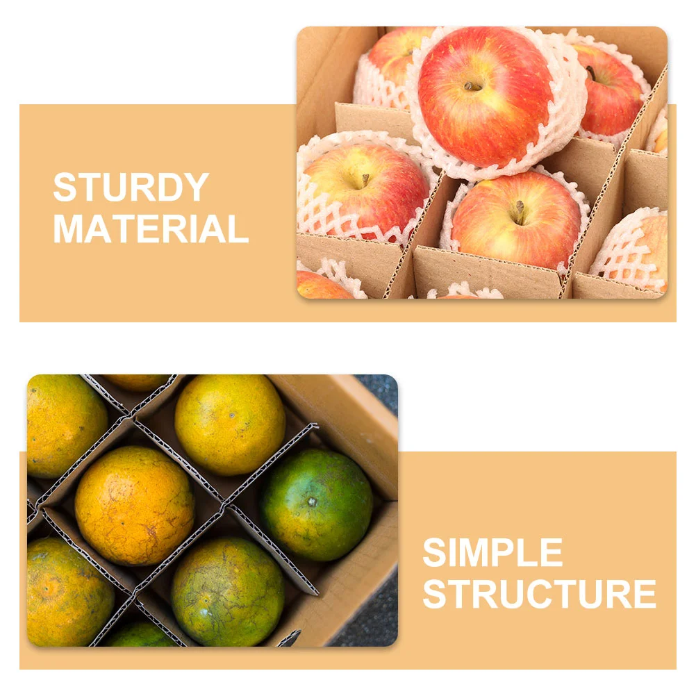 5 Pack Mobile Box Carton Partitions Cardboard Boxes Paper Glass Dividers for Moving