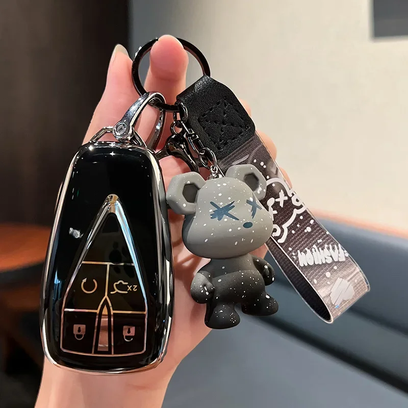 Fashion NEW TPU Car Key Case Cover Shell for Changan UNIT UNIK CS35PLUS CS55 PLUS CS75 PLUS Oshan X7 X5 Car Accessories