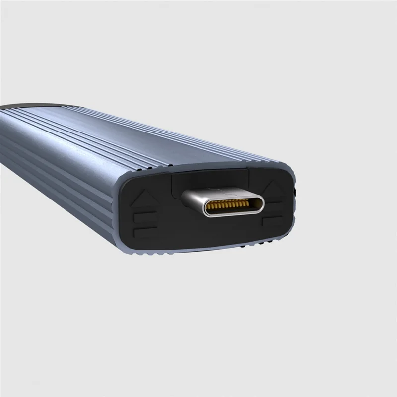 حافظة HJ-M.2 SSD M.2 إلى USB 3.1 Gen 2 10Gbps واجهة مزدوجة حافظة NGFF/NVME SSD تدعم بروتوكول NGFF NVME المزدوج