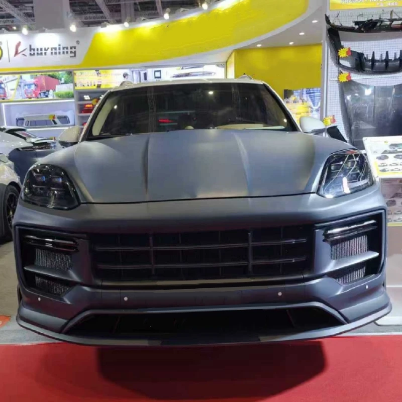 Car Body Kit for Porsche Cayenne 958 11-17 Upgraded to 9Y0.2 GTS Front Rear Bumper Headlight Taillight Hood Fender