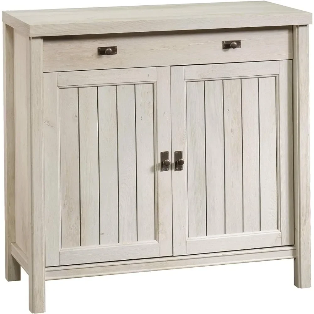 Sauder Costa Library Base, Chalked Chestnut finish