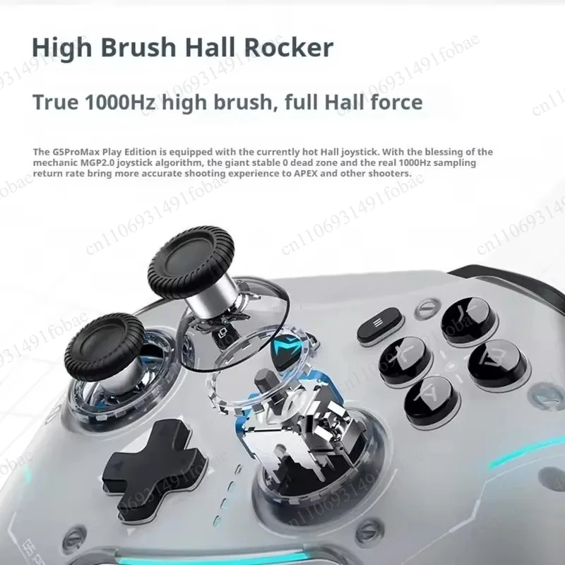 High Responsive Hall Trigger Joystick Professional Controller for FPS Games