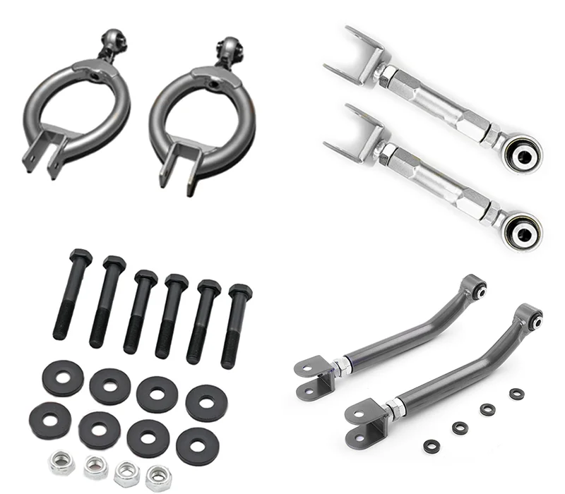 

Car Parts Control Arm Rear Offset Toe Control Arm Upper Camber Kit Traction Rod 4-Piece Set for Silvia 180SX S13 YZ017