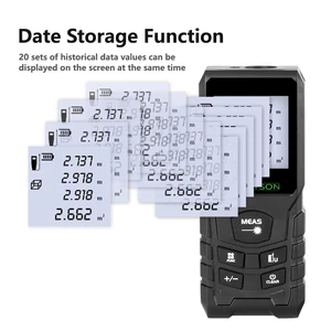 Hauton Laser Telemeter, Entfernungsmesser, Bereichsklebeband, Konstruktion, 70 m, 100 m 8 Hauptverkäufe halten an Laser - №3