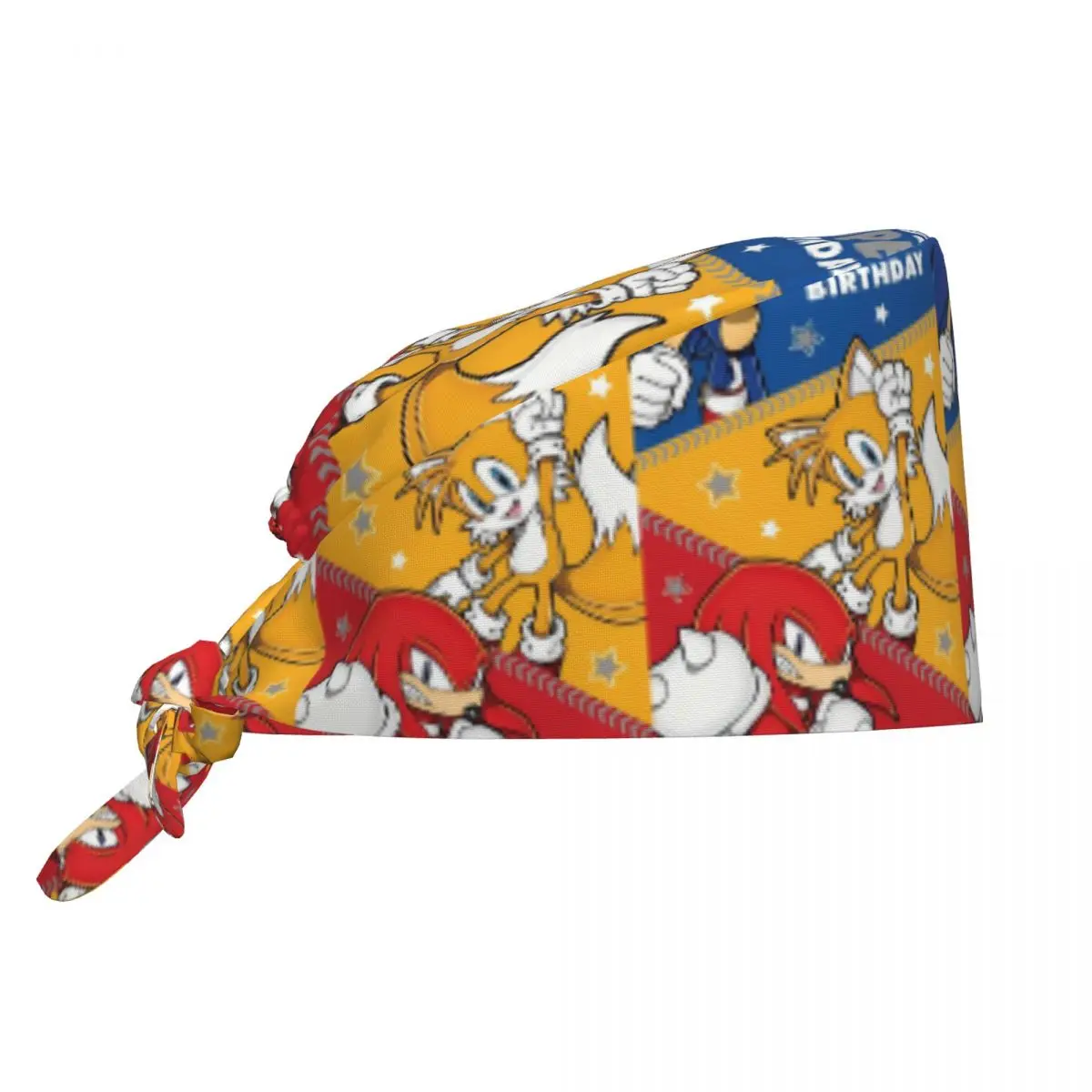 

Медицинские шапочки Sonices The Hedgehoged: рабочие шапки для женщин и мужчин, стильные шапки Y2K для длинных волос, удобные медицинские колпаки