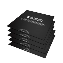 5pcs Flashforge 3D Printing Build Surface Fit Ad3 Adventurer 3, AD3C, Adventurer 3 Lite 3D Printer Heat Bed Platform Sticker