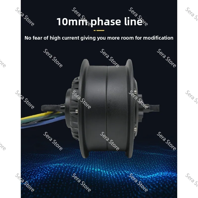 11-inch 72V 5000W electric scooter split motor 75H magnet high-speed motor, strong power