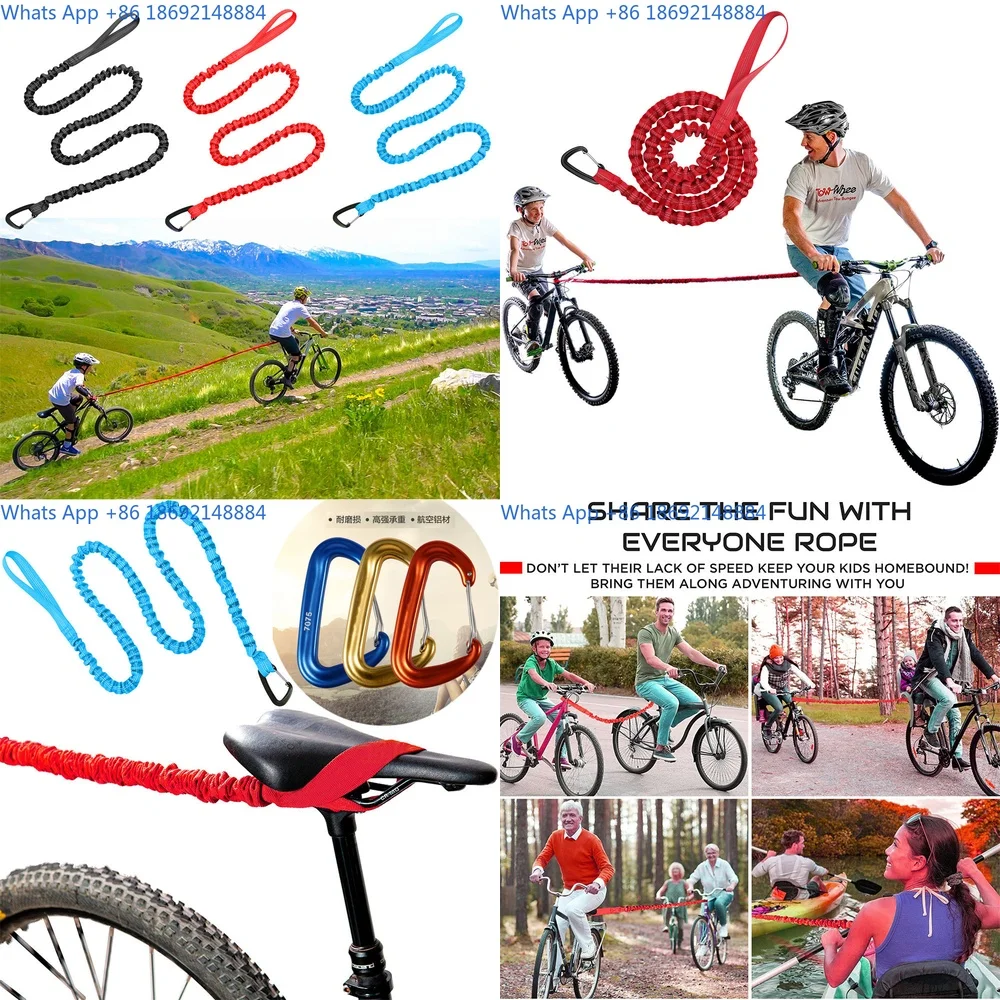 Mountain bike tow rope, traction  pull rope, mountain bike drag rope