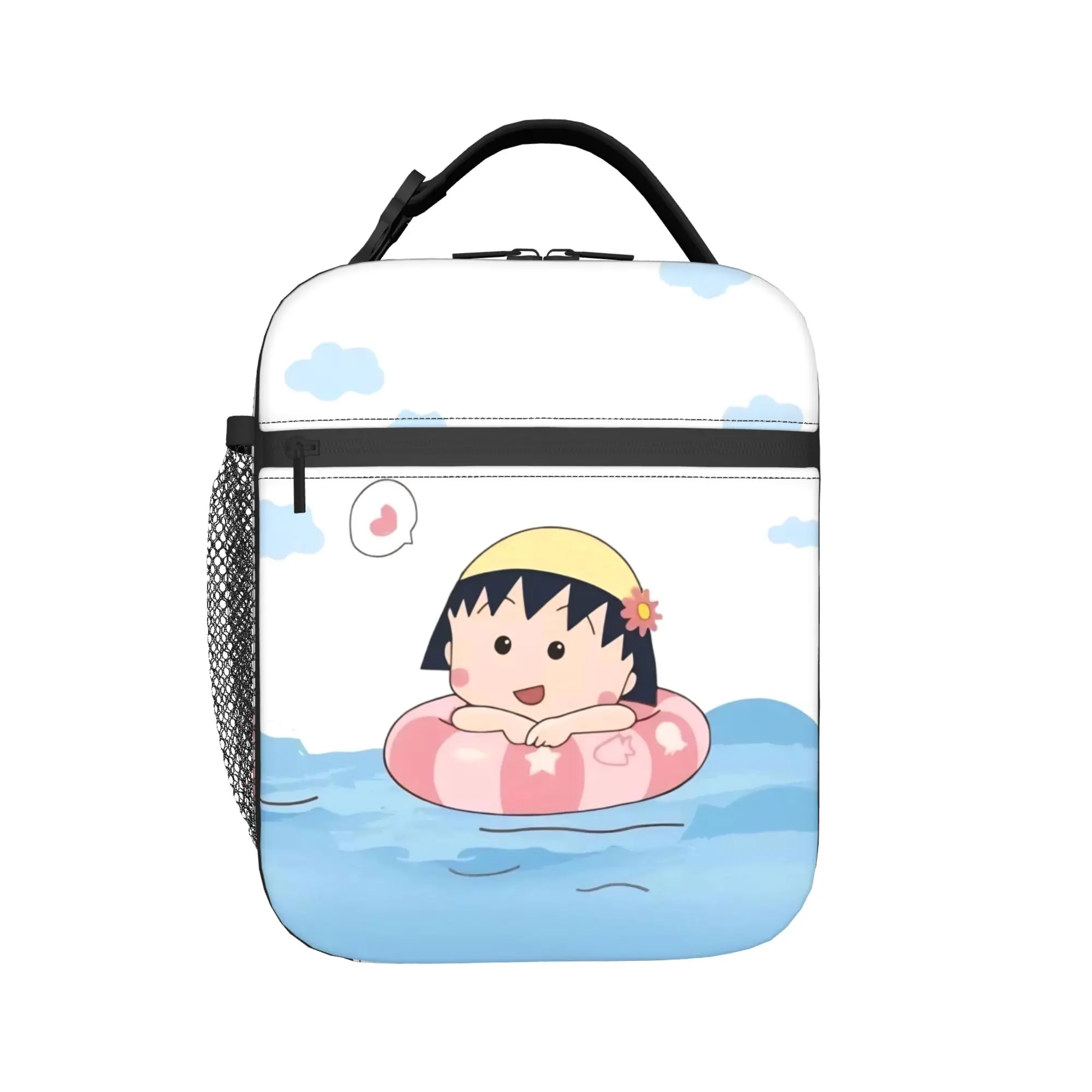 Marukos Swimming Pool Float Vacation Insulated Lunch Bag Cooler Bag Reusable,Meal Container  Portable Lunch Box Tote Bento Pouch