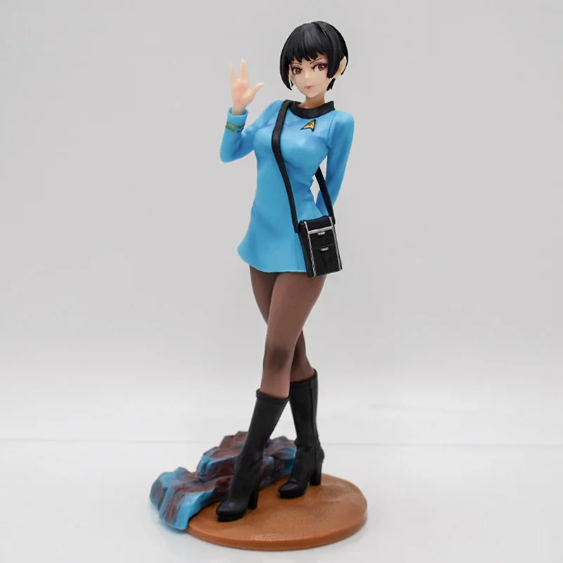 20cm Star Trek Bishoujo Vulcan Science Officer Anime Figure Command/Operation Officer Action Figure Collectible Model Doll Toys