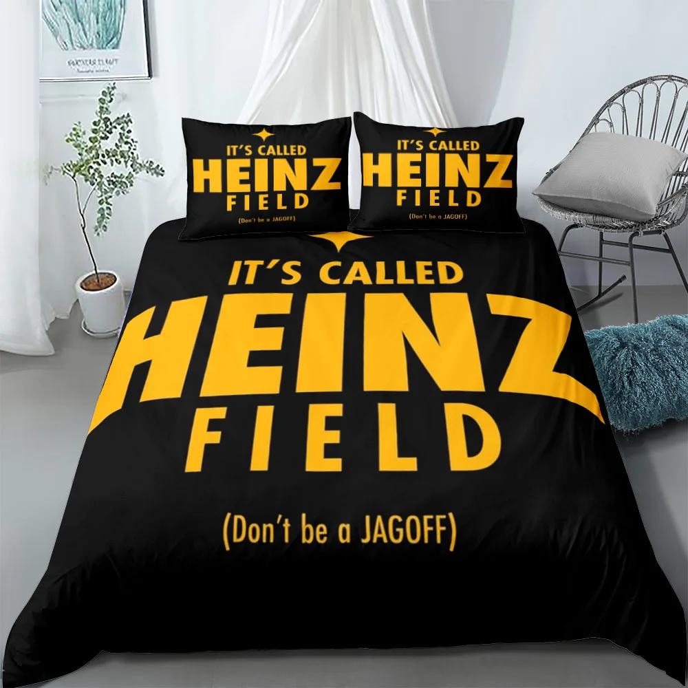 My Slogan Customized Duvet Cover Set EU Single Double King US Twin Full Queen Size  Bedclothes