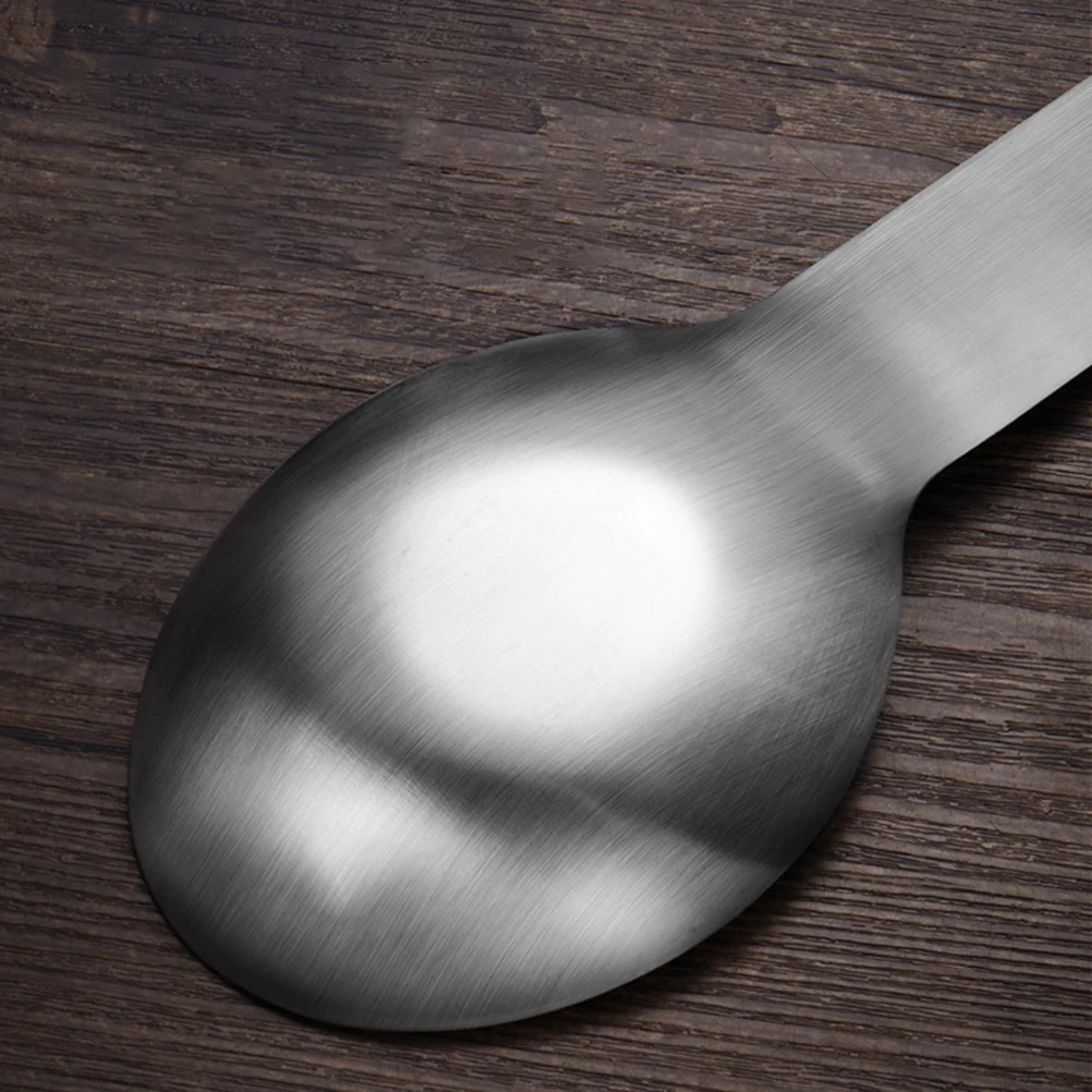 

Stainless Steel Spoon Tray Black Cutlery Drainer Kitchen Holder Wear Resistant Delicate Scoop Compact Rest Elegant Table Decor