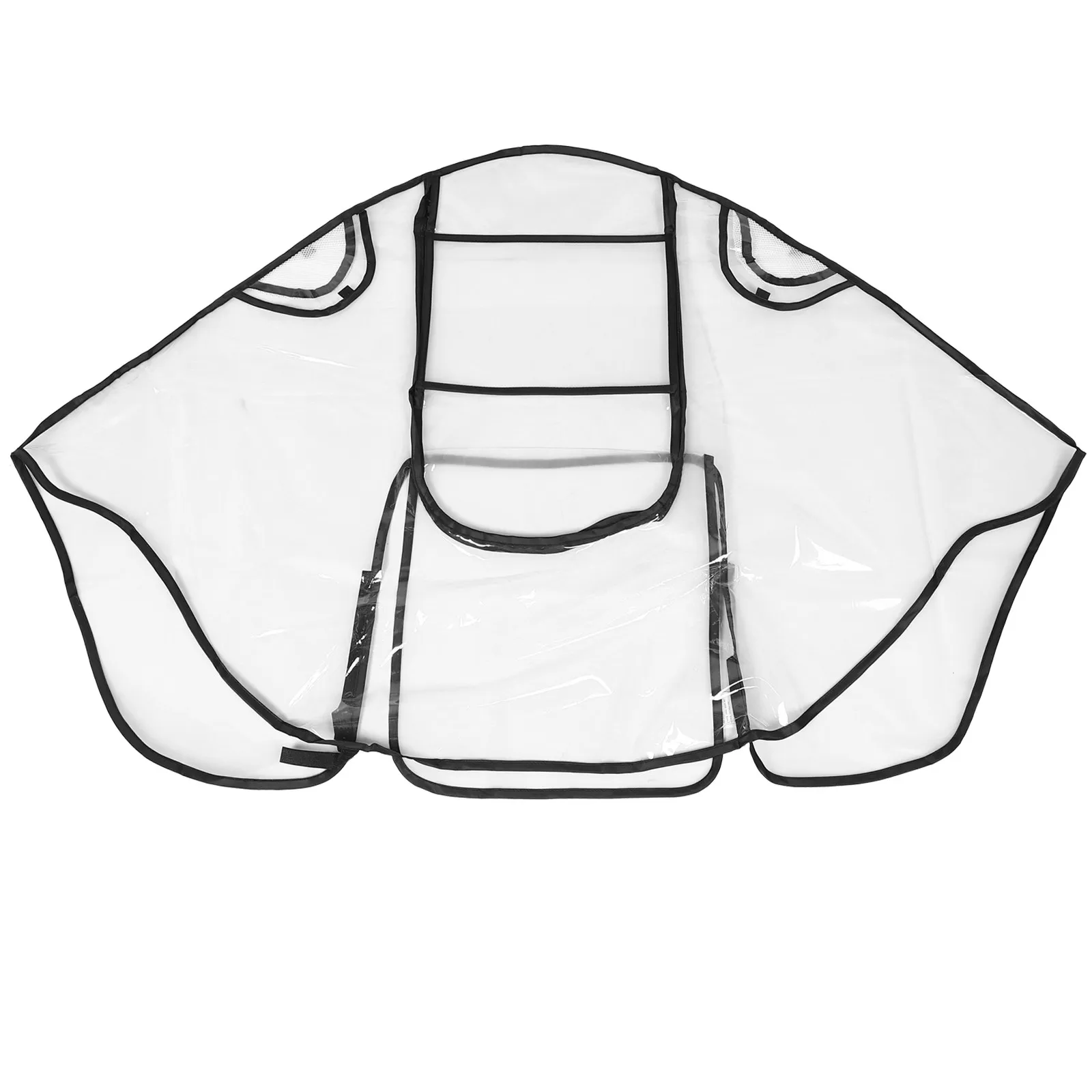 Baby Stroller Rain Cover Universal Fit Waterproof Windproof Transparent Eva Stroller Cover with Breathable Side Vents for All