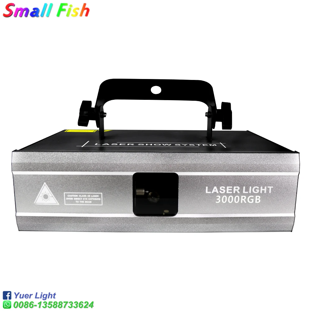 Imagem -03 - Cartoon Padrão Laser Light Projector Dmx dj Party Laser Light Luz Rgb para Disco Ktv Bar Luzes do Palco 3w 3d