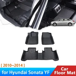 TPE Auto for Hyundai Sonata YF i45 MK6 2010 2011 2012 2013 2014 Accessories Car Floor Mat Foot Panel Liner Carpet Pad Waterproof