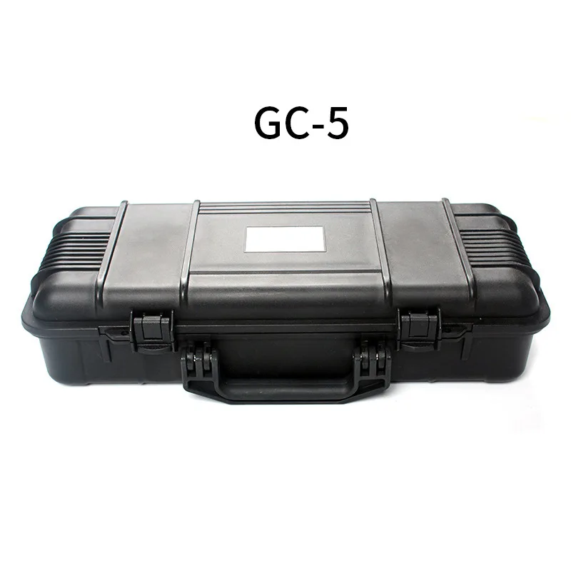 Portable Shock-Proof Toolbox With Foam Insert Sealed Waterproof Moisture-Proof Abradable Seal Tool Box Plastic Protection Box