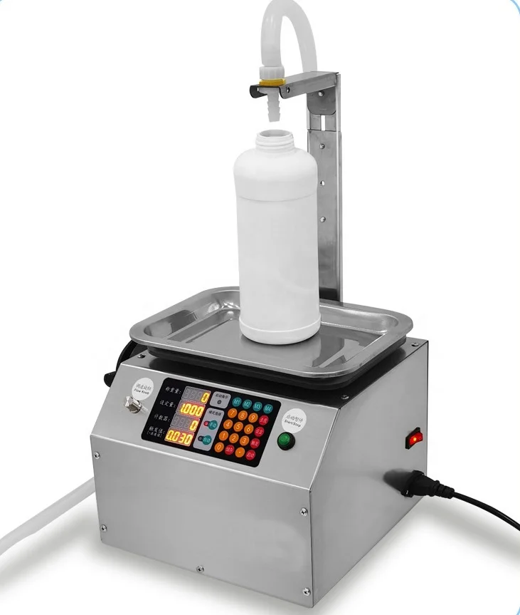 Semi-automatic high-precision 1-5 kg beverage wine oil milk machine