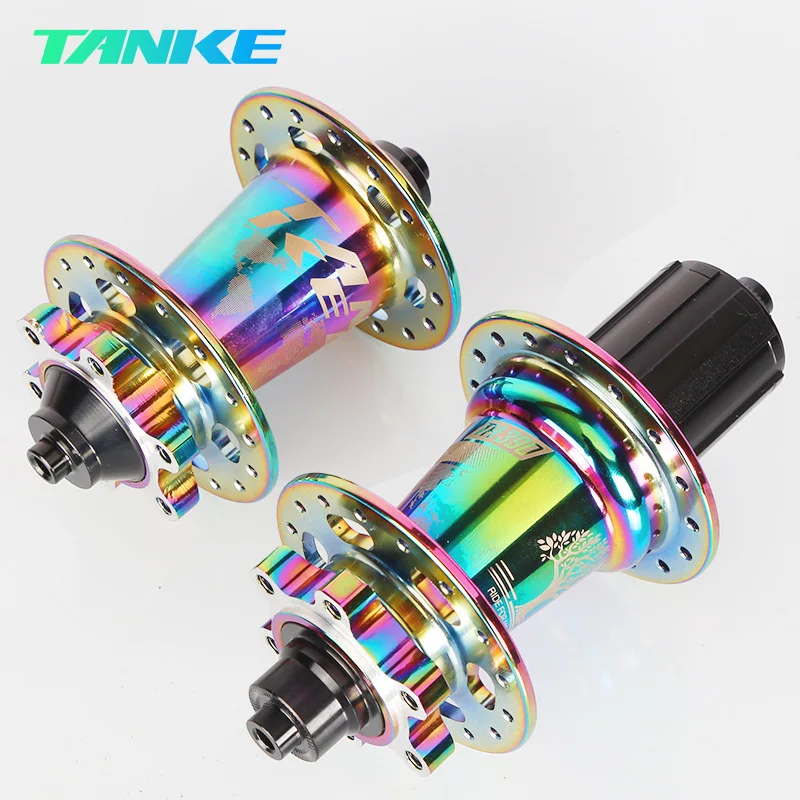 

Ступица для горного велосипеда TANKE 120 Click с 6 подшипниками | Передняя/задняя часть для 28/32/36H QR и сквозная ось, 12 скоростей