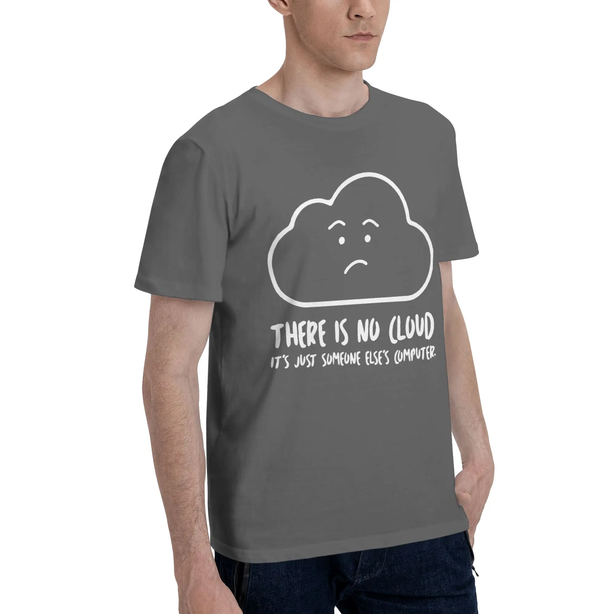 Computer T-Shirt for Men Programmer Programming Casual 100% Cotton Tees Round Neck Short Sleeve T Shirt New Arrival Clothes