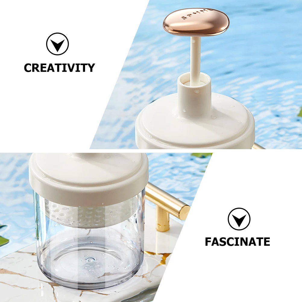 

PP ABS Facial Cleanser Foaming Maker Bubbler Shaving Machine Easy Use Portable Skincare Tool Travel Face Wash Foam