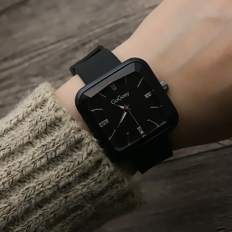 UTHAI CQ152 Fashionable women's watch square watch simple business waterproof quartz watch elegant clock gift