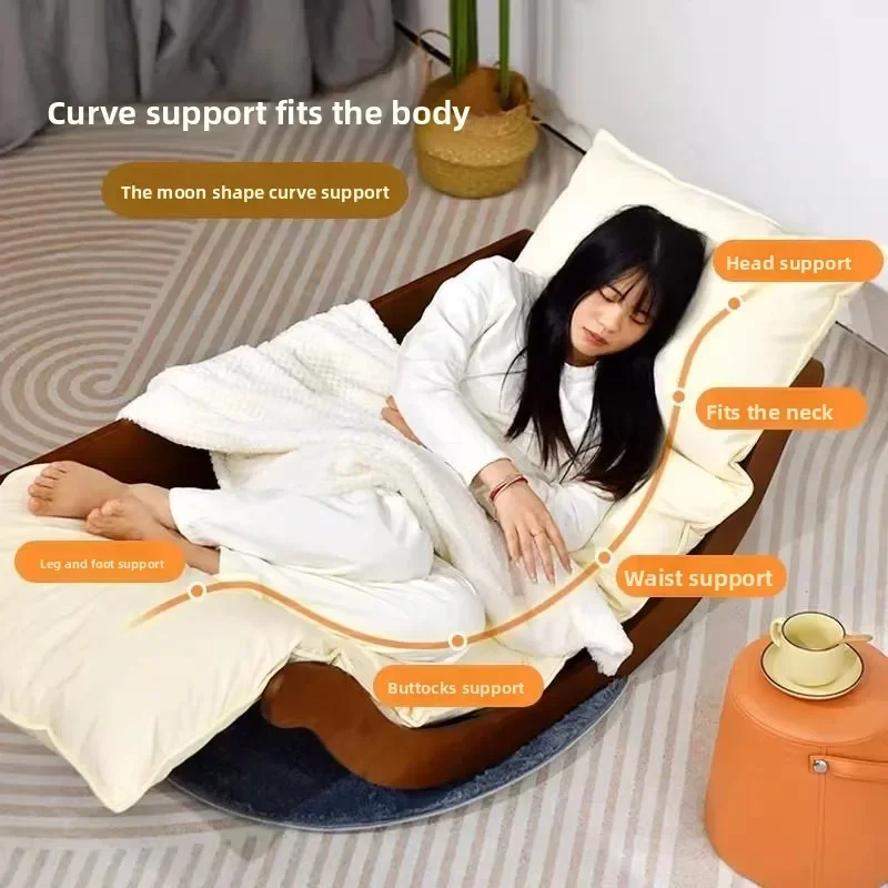 Multifunctional rocking recliner, break balcony leisure chair