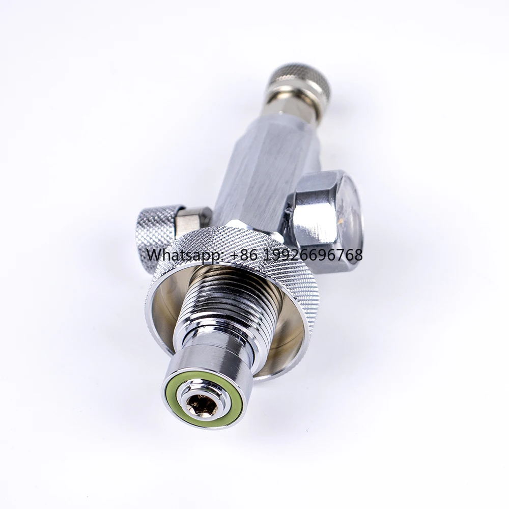 

Hotdive Diving Equipment Spare Air Tank Quick Refill Adapter Diving Oxygen Cylinder DIN Type Refill Adapter factory