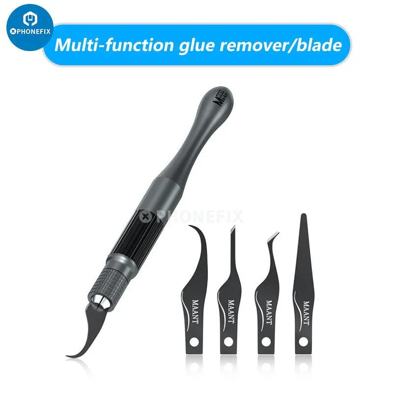 MaAnt Professional Edge Glue Removal Tools Removal Knife Blade for Mobile Phone Motherboard CPU IC Hard Disk Prying Tools