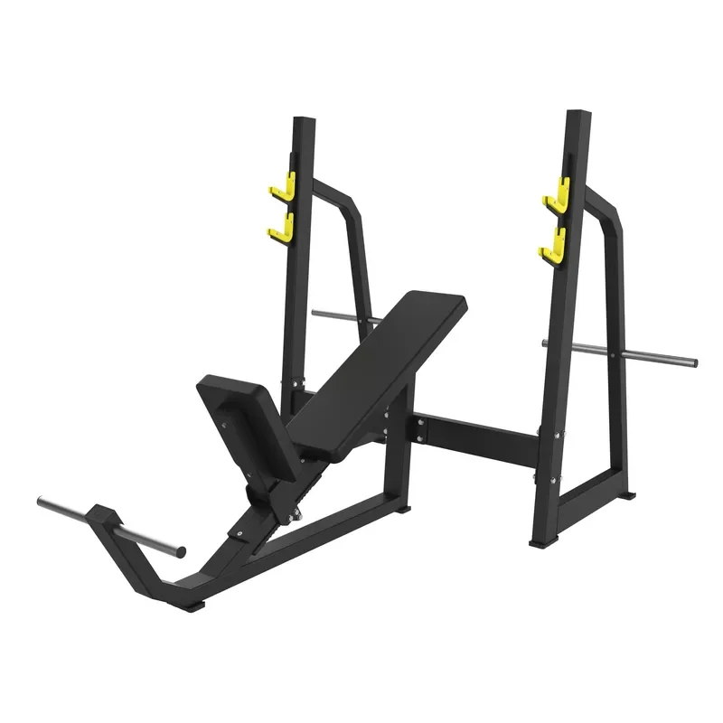 Professional bench press trainer, suitable for commercial gyms, heavy duty steel frame chest workout strength trainer