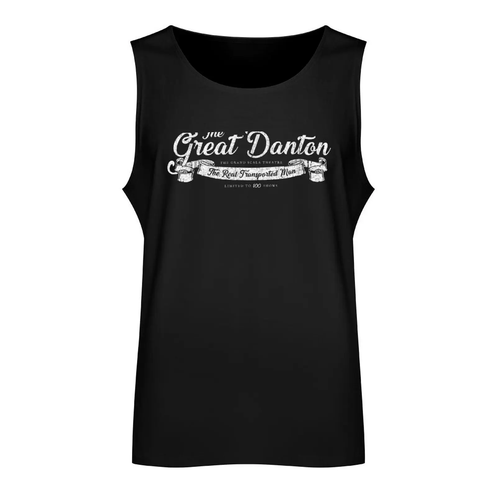 The Great Danton Tank Top gym shirt man sleeveless vest men Men's sleeveless t-shirt