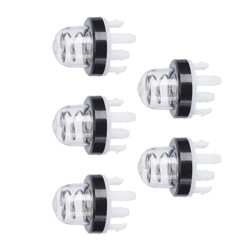 5PCS Plastic Primer Bulb Replacement Universal Compact Fuel Primer Bulb White for Stihl TS410 TS410Z TS420 TS420Z