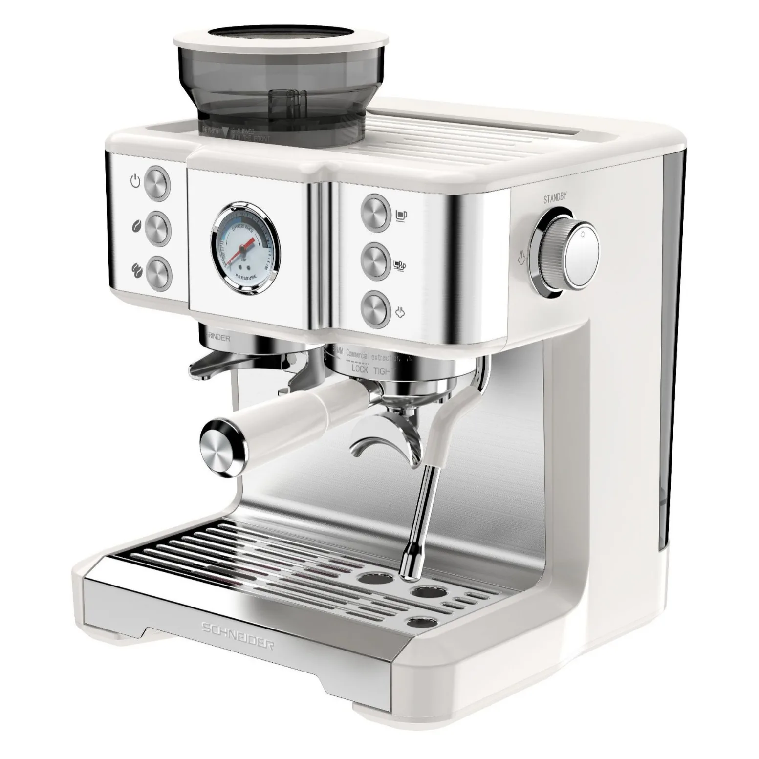 

2026 New Smart ModelSaeco Espresso hine Coffee Portable Making Commercial Professional Manual hines Electric Carton Box Ca