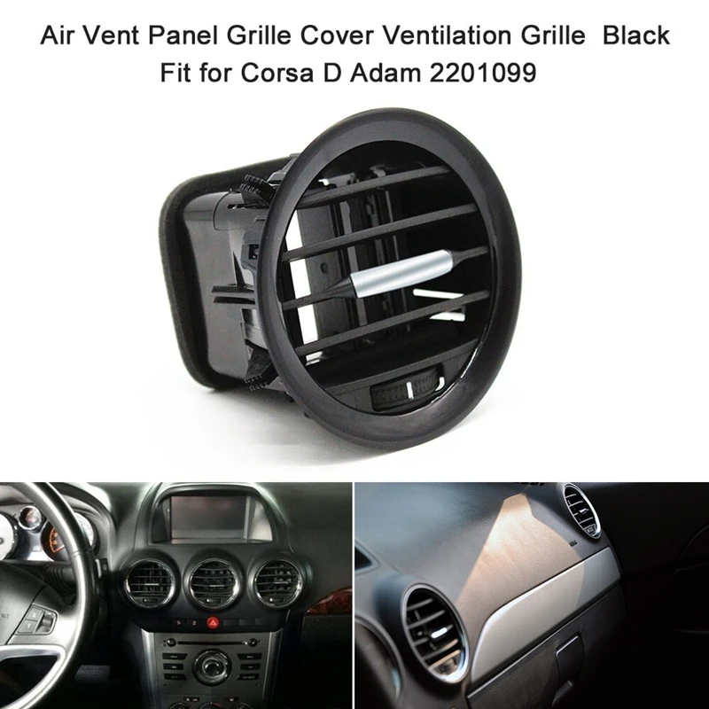 Car Air Vent Panel Grille Cover 13417362 13232297 2201098 Air Vent Nozzle Grille For Opel Vauxhall CORSA D 2006-2014