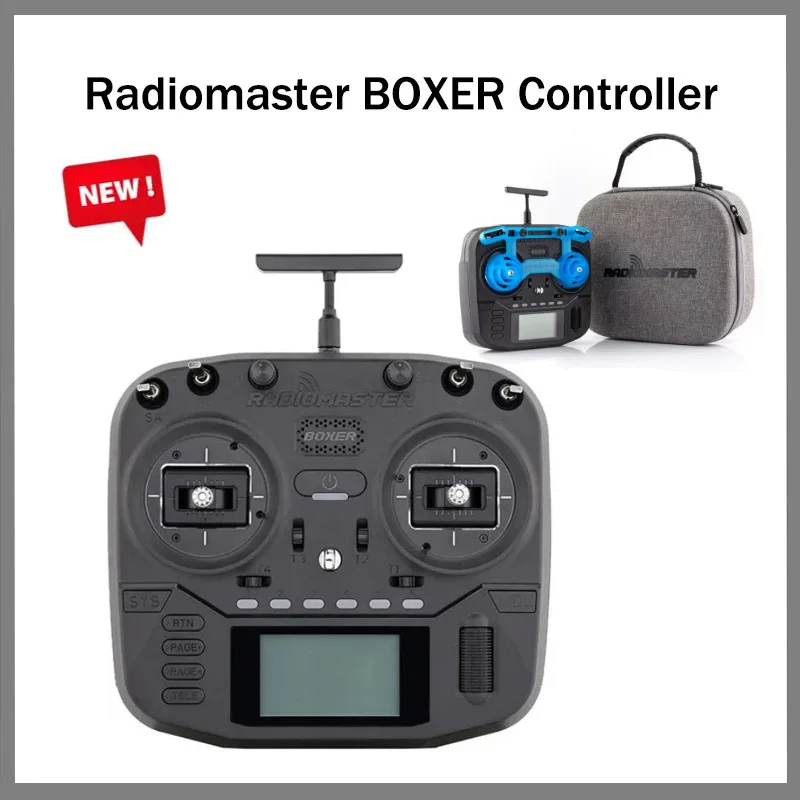 

Radiomaster BOXER Radio Controller ELRS 4IN1 CC2500 Multiprotoco Transmitter High Precision 4.0 Hall Gimbals